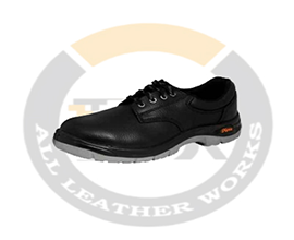 Black lace-up formal safety shoes by Safety Shoes Manufacturer – DSK Safety