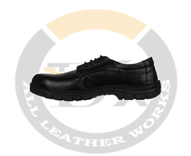 Comfortable black office wear safety shoes with grip sole by Safety Shoes Manufacturer – DSK Safety